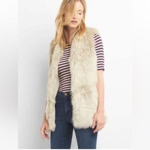 Gap Faux Fur Vest